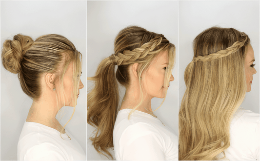 6 Top-Frisuren für Strand und Pool zum Haarschutz.